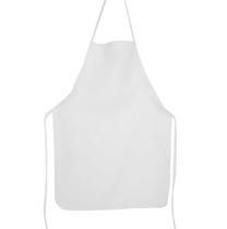 Avental de cozinha liso oxford branco