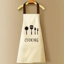 Avental De Cozinha Poliéster Impermeável 95cm com Bolso Frontal Linha Cooking