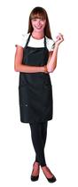 Avental de estilista de salão Betty Dain Glitz, leve, preto Avental de estilista de salão Betty Dain Glitz, leve, preto
