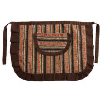 Avental de estilo étnico com babados, meio impermeável, poliéster Avental de estilo étnico com babados, meio impermeável, poliéster