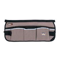Avental de ferramentas Arsenal 5706, cintura de lona com 13 bolsos, cinza