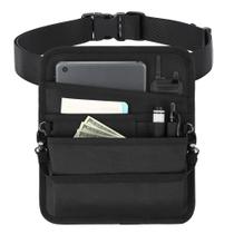 Avental de garçom Likesing 5 em 1 em Oxford com 6 bolsos Avental de garçom Likesing 5 em 1 em Oxford com 6 bolsos