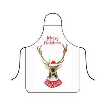 Avental De Natal Impermeável Festivo, Divertido Para Cozinha E Decoração De Festas