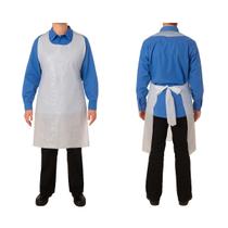 Avental De Plástico Descartável Branco 100 Unidades Branco