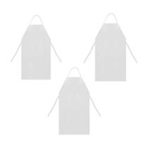 Avental De Pvc Forrado - Branco - Kit C/3