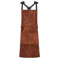 Avental de trabalho de soldagem VEVOR Leather Heavy Duty Resistente a Chamas