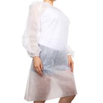 Avental Descartável com Manga Longa (ANADONA) - Pacote com 10 Unidades