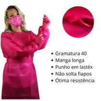 Avental Descartável Pink