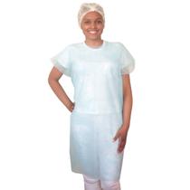 Avental Descartável Sem Manga TNT 30g Branco 200 Unidades