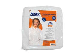 Avental Descartável Tnt Manga Longa 40G Pacote C/ 10 Unid Medix