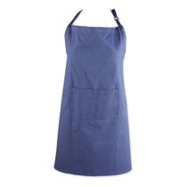 Avental DII Plus Size em Algodão Azul Francês com Bolso Avental DII Plus Size em Algodão Azul Francês com Bolso