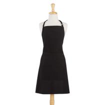 Avental DII Plus Size Preto de Algodão para Cozinha