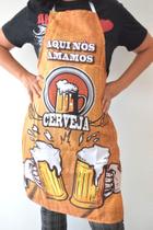 Avental divertido - Amamos cerveja