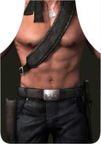 Avental Divertido E Personalizado Homem Desenho do tecido:Rambo
