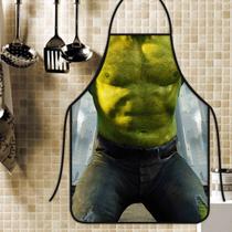 Avental Divertido E Personalizado: Hulk