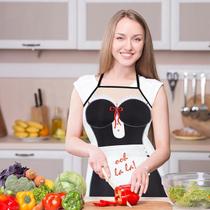 Avental Engraçado Cozinha Sexy Maid Ooh La La Impermeável Churrasco Presente Criativo Top Divertido