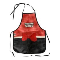 Avental Escolar Fashion Girls Tam G 58cmx42cm School Fashion