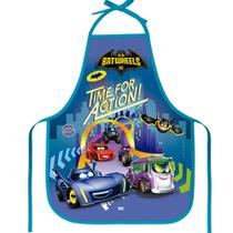 Avental Escolar Infantil Estampado 39x49 cm - DAC - BATWHEELS Avental Escolar Infantil Estampado 39x49 cm - DAC - BATWHEELS