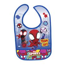 Avental Escolar Infantil Plástico Estampado Homem Aranha