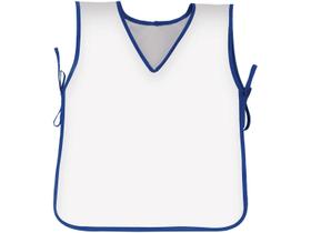 Avental Escolar Liso Azul 39X76Cm