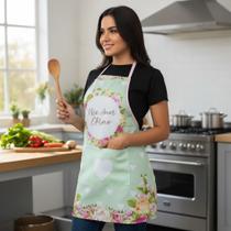 Avental Especial Dia Das Mães Estampa Digital Verde