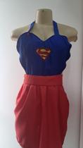 Avental Fantasia Adulto SuperGirl