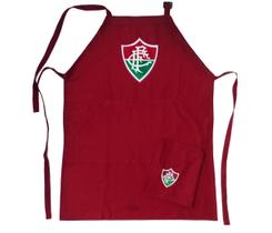 Avental Fluminense bordado Sarja c/toalha Oficial