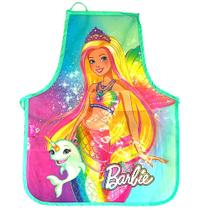 Avental Infantil Barbie Disney Verde - Luxcel