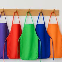 Avental Infantil Colorido Escolar 36cmX50cm Impermeável Sortido