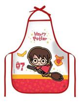 Avental Infantil Escolar Harry Potter Gryffindor Pomo Ouro - DAC