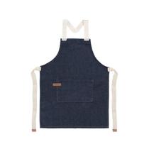 Avental Jeans Azul Alça Algodao Cru Cozinha Bar Jardinagem Avental Jeans Azul Alça Algodao Cru Cozinha Bar Jardinagem