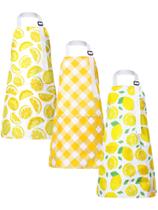 Avental Jenaai Lemon Kids 6-12 anos com bolsos de poliéster Avental Jenaai Lemon Kids 6-12 anos com bolsos de poliéster