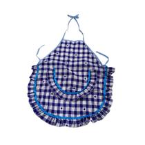 Avental Junino 62cm Azul, Rosa ou Xadrez Estilo e Charme - DreamInbox