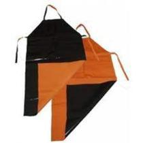 Avental Kp400 Preto E Laranja 1,20x0,70 - Kit Com 5 Unidades