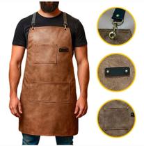 Avental Marrom Impermeavel material sintético