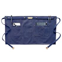 Avental: meio avental de lona resistente, unissex, 54x70cm