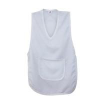 Avental multiuso bco c/bolso garra