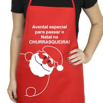 Avental Natal Na Churrasqueira Presente Papai Noel Avental Natal Na Churrasqueira Presente Papai Noel
