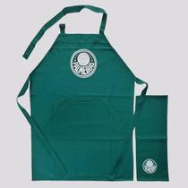 Avental Palmeiras Churrasqueiro Premium Verde Avental Palmeiras Churrasqueiro Premium Verde