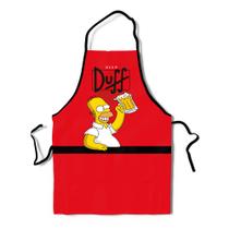 Avental Personalizado para Cozinha: Duff Beer Simpsons - Novadecora