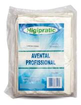 Avental Plastico Descartavel Profissional 50unid Higipratic