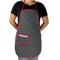 Avental Plastificado Estampado Com Bolso