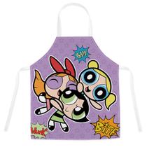 Avental Powerpuff Girls Anime Cooking Kitchen 60x70cm