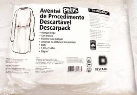 Avental Procedimento 30g(Compr-120cm-Larg-140cm)Descarpack