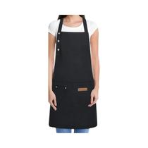 Avental Profissional De Chef Impermeável E Resistente a Óleo Em Lona Para Cozinha, Churrasco, Garçom