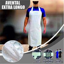 Avental Pvc Impermeável Açougueiro Peixaria Lava Rapido Jato cozinha plástico pet shop chef frigorífico limpeza banho e tosa padaria pastelaria epi