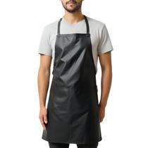 Avental PVC Preto fivela 0,30 100x70 multiuso