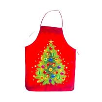 Avental Reutilizável À Prova De Óleo Para Homens E Mulheres Com Tema De Papai Noel Para Cozinha,