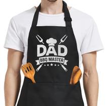 Avental SANDJEST Dad BBQ Master com bolsos Avental SANDJEST Dad BBQ Master com bolsos