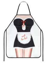 Avental Sexy Maid Ooh La La Criativo Cozinha Churrasco Impermeável Divertido Presente Engraçado New